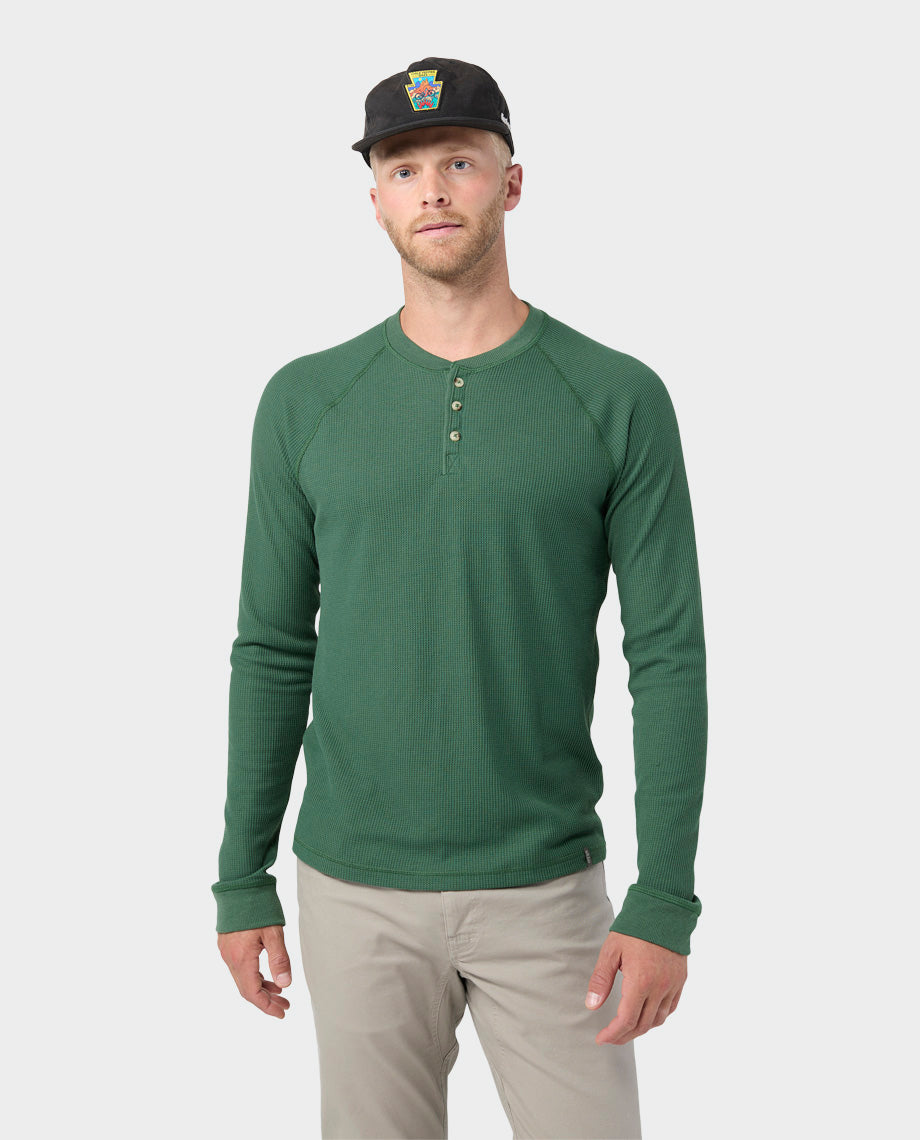 Men's Wister Waffle Henley - Image 12