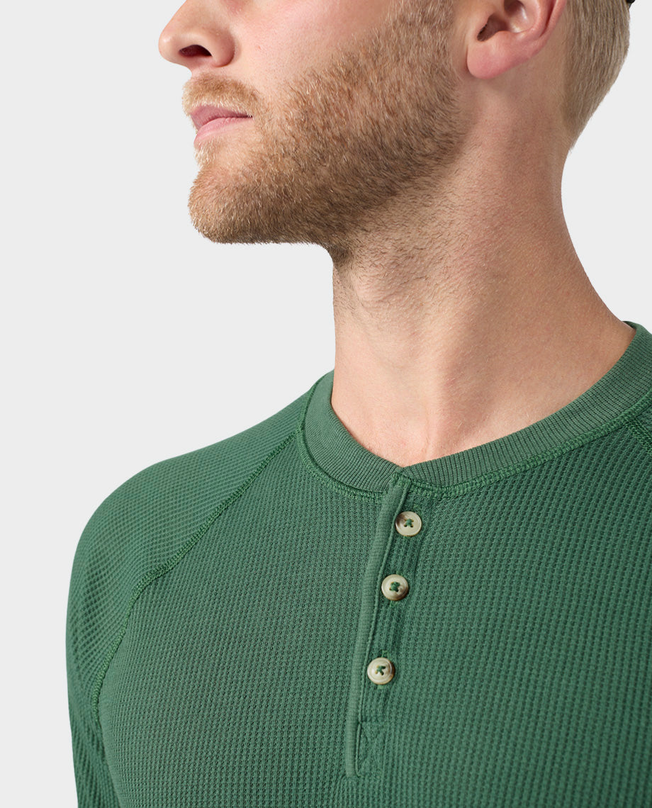 Men's Wister Waffle Henley - Image 13