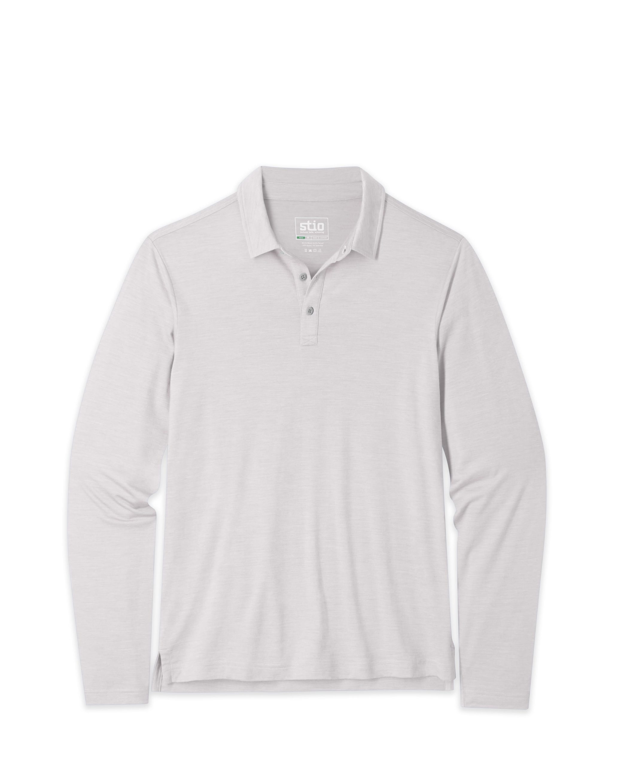 Men's Alpin Lightweight Merino Polo LS